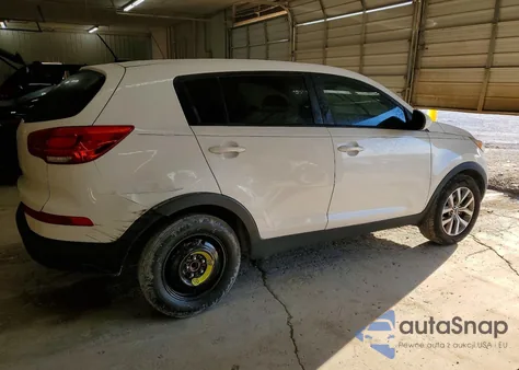 2016 Kia Sportage Lx z USA, uszkodzony, nr VIN KNDPB3AC4G7860214